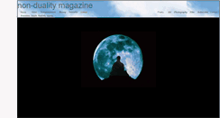 Desktop Screenshot of nondualitymagazine.org
