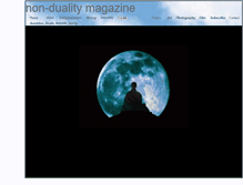 Tablet Screenshot of nondualitymagazine.org